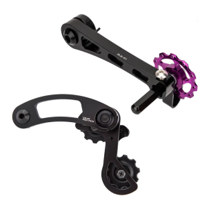 Bicycles Chain Stabilizers Bike 1 Speed Derailleurs Chain Checker Guide Bike 1 Speed Chain Tensioner Adjuster Converter