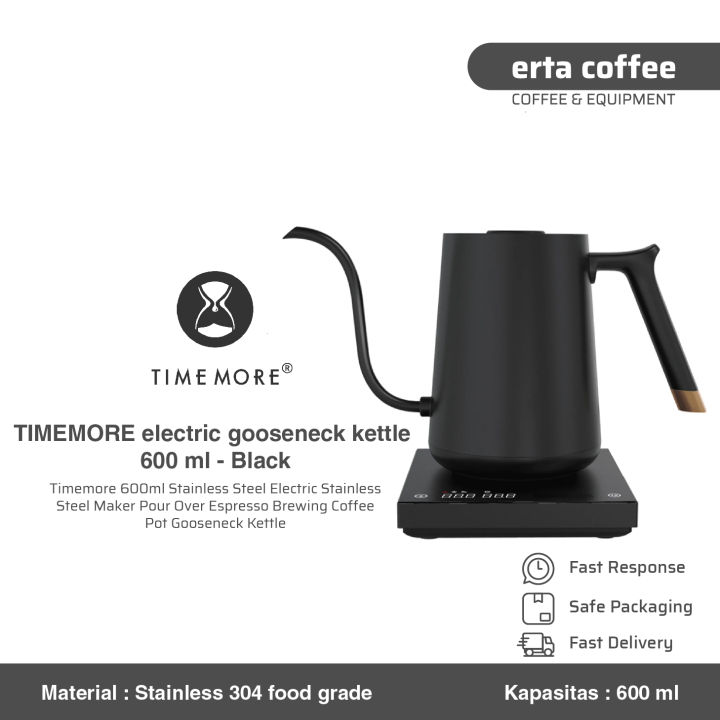 TIMEMORE Kettle Fish Smart Electric Pour Over Kettle 600ml Lazada