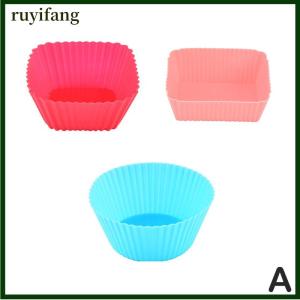 ruyifang 3Pcs Bento Divider Cup Easy Clean Mould Reusable Cake Mold Dessert Sushi Separate Storage Accessories Food Lunch Box Liner