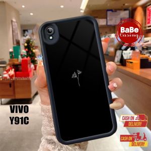 Casing Case Vivo Y91C Terbaru Black Cute Vivo Y91C Casing Hardcase Softcase Glossy