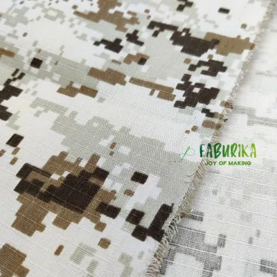 Ripstop Digital Camouflage Fabric