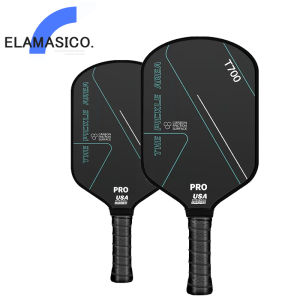 【6 Month Warranty】New Original Beginner Pickleball Paddle Carbon Fiber Pickleball Paddle Set 16mm High Elasticity Racket Fiberglass Pickleball Paddle Honeycomb Shock Absorber Non-Slip Handle T700 Pickleball Paddle Set