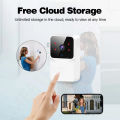 Wireless Doorbell WIFI Video Intercom, Smart Wireless Remote Monitor, Security E Door Ring. 