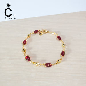 Gelang Batu Rodium Xuping 24K