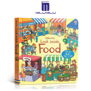 Look Inside Food (Look Inside Board Books) Board book by Emily Bone Original English books