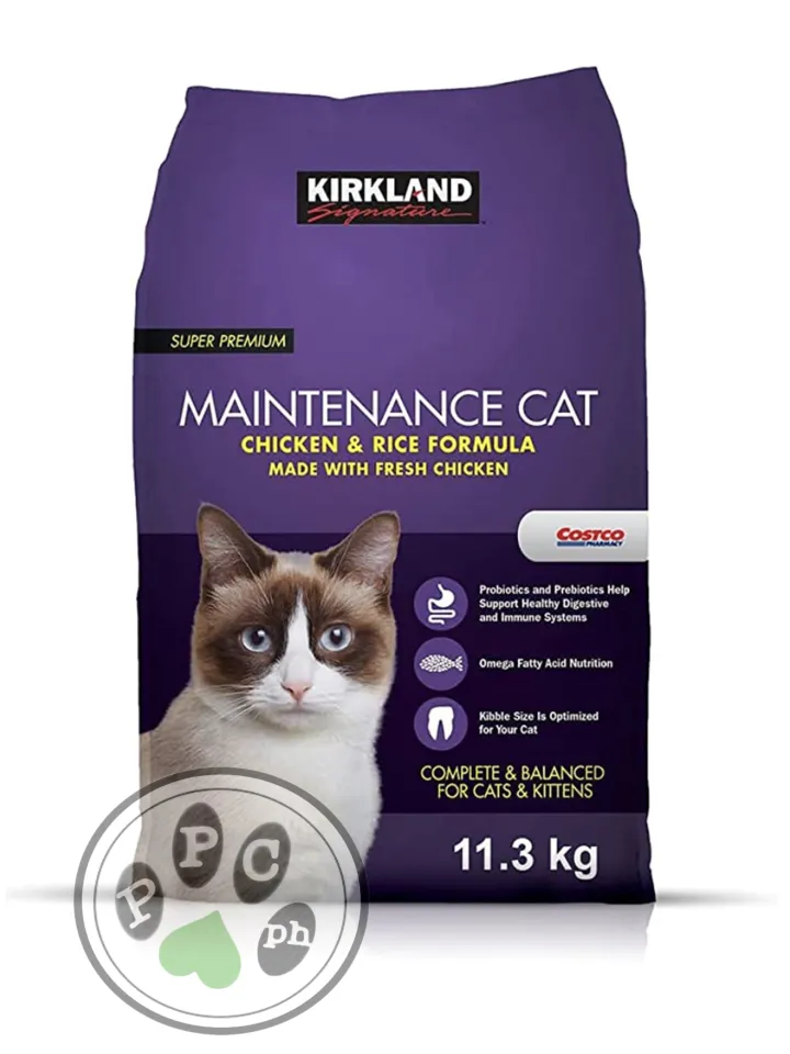 Kirkland Signature Maintenance Cat Chicken and Rice Formula Cat
