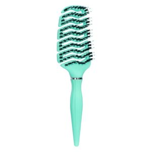 STARGOODS Hair Styling Tool Porcine Bristle Hair Comb Hair Accessories Hairdressing Rolling Curly Comb Professional Scalp Massage Porcine Bristle Hairbrush Men/Women