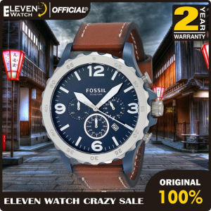 [Promo] Jam Tangan Pria FS  JR1504 / JR 1504 Nate Chronograph Brown Original Garansi 2 Tahun