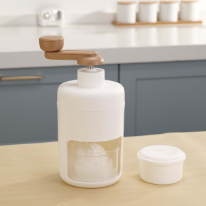 DIY Mini Ice Crusher Manual Make Smoothies Machine Household Shaved Icebreaker