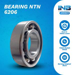 Laker Bearing 6206 NTN  INB JEMBER