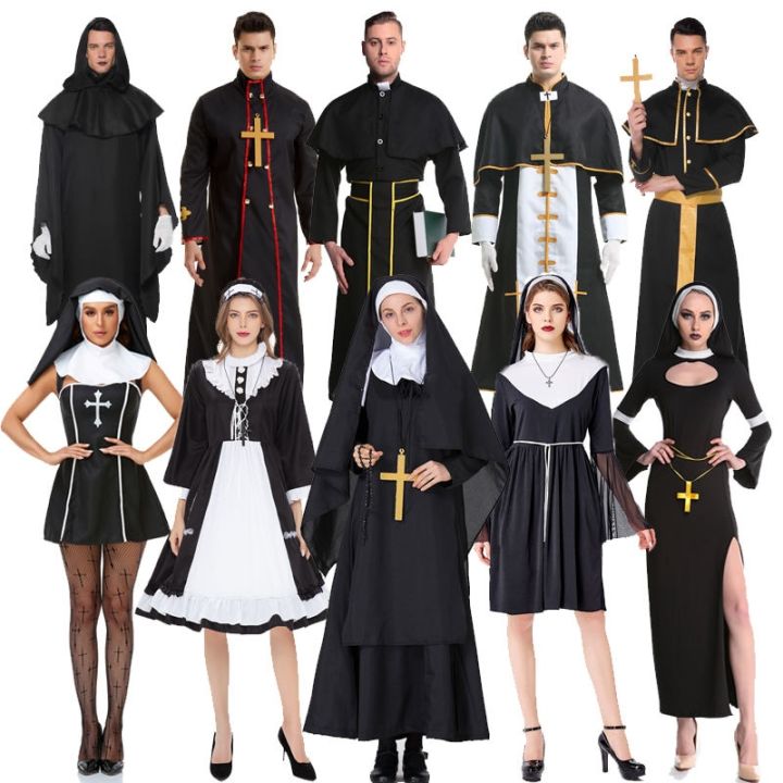 Halloween Adult Missionary Dress Up Costume