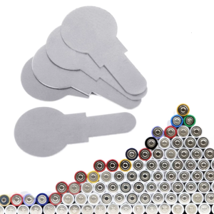 100 Pcs/Lot Nickel Plated Steel Strap Strip Sheets for Battery Pack Spot Welding Spot Welder Strap Tools