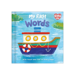 My First Words Hardcover Board Book With Touch & Feel on Every Page