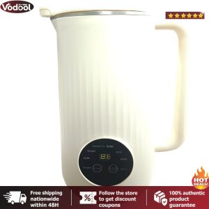 [VTO] 1200ml Electric Nut Milk Maker Automatic Cleaning Soy Milk Maker Machine 8in1 with Full-touch Panel for Fruits Vegetable