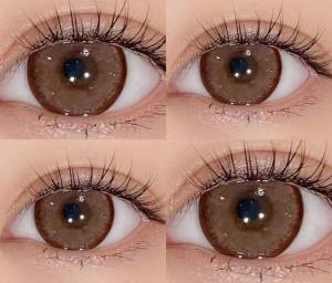 【Power0-800】17.5MM MIRAGE GLORY BIG LENS POWER CONTACT LENSES (1 PAIR)