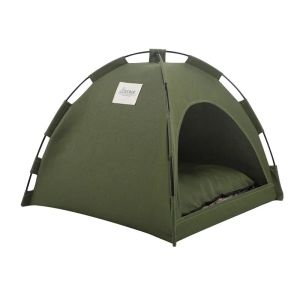 Lovinland Foldable Cat Tent Bed Four Seasons Universal for Cat and Dog Pet Nest Summer Cool Mat Portable Breathable Cat Puppy House Cave Hut Indoors and Outdoors Camping
