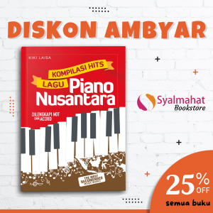 BUKU MUSIK KOMPILASI HITS LAGU PIANO NUSANTARA