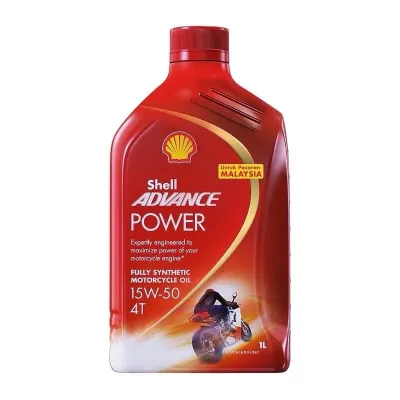 100% ORIGINAL SHELL ADVANCE MINYAK PELINCIR 4T 10W40 15W50 FULLY SYNTHETIC MOTOR ENGINE OIL LONG RIDE Y15 Y16 LC SRL115 FI SRL110