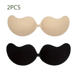 【Buy 1 Take 1】Boulder Nipple Tape Mango Type Strapless Invisible Bra Breathable Gather Underwear Reusable Breast Pad Bra