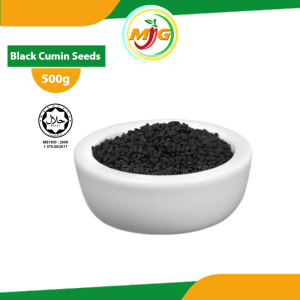 Ez Bizy Black Cumin Seeds / Karunjeeragam / Biji Habbatus Sauda 500g