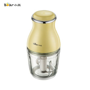 Bear 0.6L Glass Food Processor Electric Multipurpose Food Blender and Mincer QSJ-D02Q1