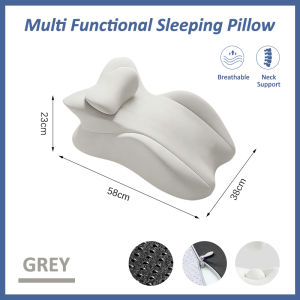Multifunctional Lying Pillow Ergonomic Wedge Pillow Memory Foam Cushion Support Foot Relaxation