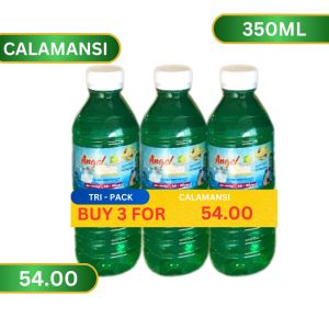 ANGEL DISHWASHING LIQUID 3IN1 (350ML) -CALAMANSI