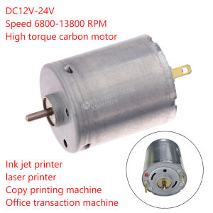 🔥🔥🔥fenglin 1 Piece DIY Toys Hair Dryer Electric Fans Accessories 360SH DC12V-24V Motor 13800RPM High Speed Carbon Brush Micro Motor