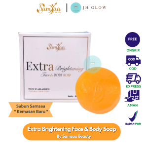 Sabun Wajah Pencerah Samsaa Beauty 50 gr Marine Collagen Minyak Bulus & Niacinamade