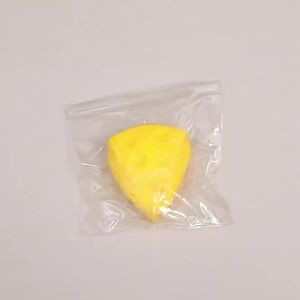 Squishy Toys Cheese-Shaped Stress Relief Toy Slow-Rebound Moldable Stress Ball Squeeze Toy