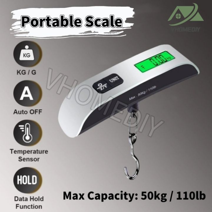 Luggage Weighing Scale Portable Weighing Scale Travel Luggage Scale ...