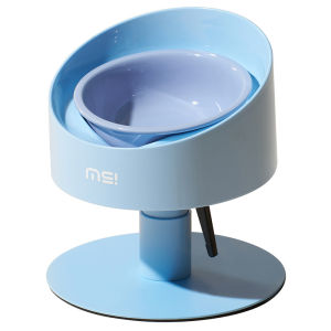 Makesure Sunflower Pet Lifting Bowl Adjustable Height and Angle Cat Bowl Dog Bowl