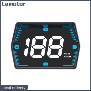 [Vktech] Car Digital GPS Speedometer HD LED Display Speedometer Odometer Overspeed Alarm