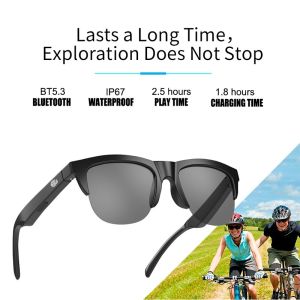 🤞FREE Shipping+COD🤞 F06 Smart Music Bluetooth 5.3 Glasses Anti-Blu-ray Stereo Double Speaker Touch Wireless Sunglasses HiFi Sound Headphone Headset
