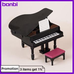 banbi บ้านตุ๊กตา1:12ขนาดเล็กพร้อมเก้าอี้สตูลสำหรับตกแต่งห้องนั่งเล่นเฟอร์นิเจอร์อุปกรณ์ตกแต่งบ้านตุ๊กตา