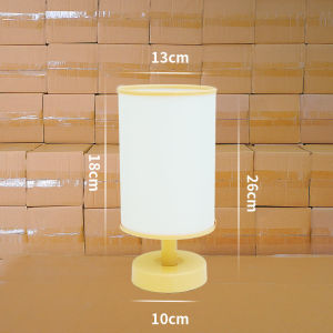Nordic minimalist fabric design usb Desk lamp decorates the bedroom bedside lamp for study and dormitory remote control led Creative Night Light