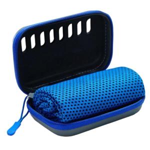 Quick Dry Exercise Towel Absorbent 30x80cm Cooling Fabric Polyester Texture Perfect for Hiking Fitness Outdoor Activity