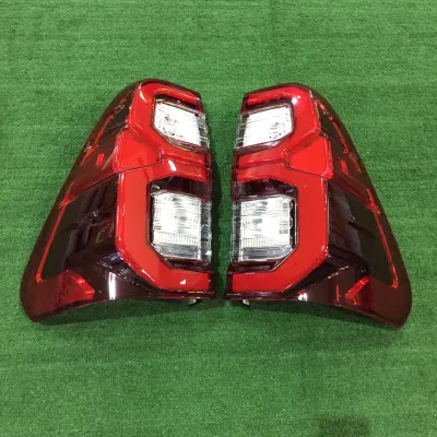 ไฟท้าย Revo 2020 2021 2022 ลายตัวใหม่ล่าสุด ไฟหรี่ เบรค ถอย เป็น LED ราคาต่อ (ใส่ Z edition ต้องซื้อสายไฟเพิ่มหลอก ABS)