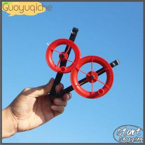 【Guoyuqiche】 Kite Wheel Line Length 30 50 100 150 200M Outdoor Ball Bearing Wheel Kite Winder Tool Handle Line String Winder Kite Accessories