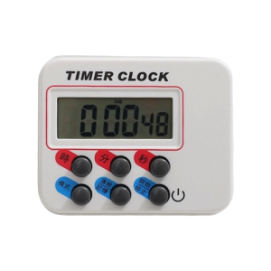 Multifunctional Digital Count Down Clock For Cooking Exercise Study Plastic Build Baking Timer With Large Display