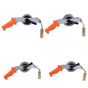 Oil Gauging Tape Sounding Tape Depth Measuring Tool Brass Plumbs Bob Accurate Calibration for Measuring Depth in Tanks