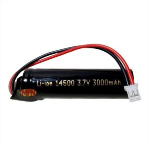 BATERAI Mainan Anak RC Speaker Senter Type 14500 3.7V 3000mAh Soket HITAM PUTIH MERAH XH PH