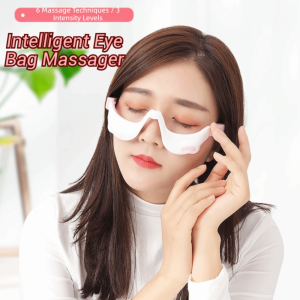 ERYRG Hot Compress Eye Massager Vibration Intelligent Eye Massage Instrument Beauty Machine Portable Glasses Massage Beauty Machine Eye Fatigue