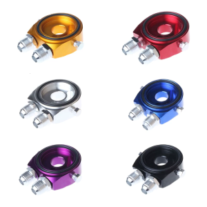 Multipurpose Pressure Gauges Mounting Block Heavy Duty Aluminum Hydraulic Adapters Block for Temperature Environment