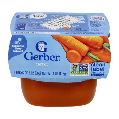 Gerber 1St Foods Carrot Baby Food 6+M