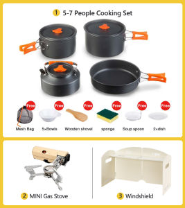 2600W Camping Stove Portable Foldable Cassette Butane Stove with Carrying Bag for Camping Hiking Backpacking