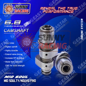 Performance Re‑Grind Camshaft 6.0 6.5 6.8 7.3 for Mio Sporty Mio Soul Soulty Nouvo Fino