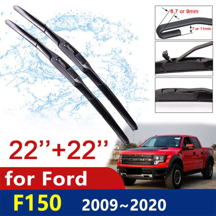 Blade Wiper kereta untuk Ford F150 2009 2020 F150 Raptor LOBO XL XLT
