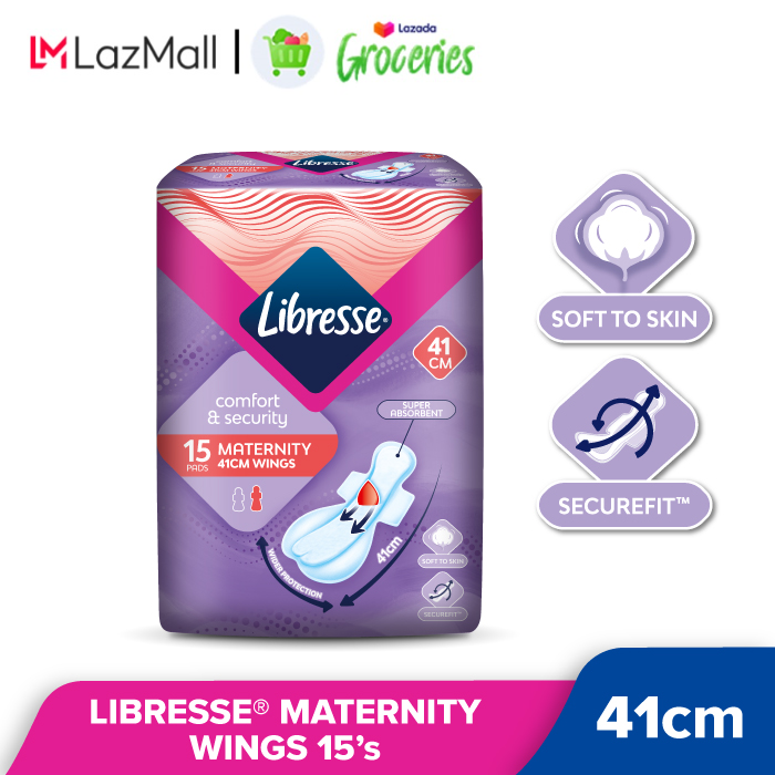 Libresse Maternity Night Wings 41cm (3x5s) Lazada Lazada