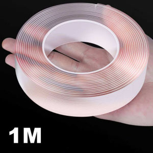 【Free Gift】Nano Double Sided Tape 1M/3M/5M/10M Strong Viscosity Waterproof Reusable Multifunction Sticky Tapes Traceless Nano Tape Sticky Double-Sided Tape